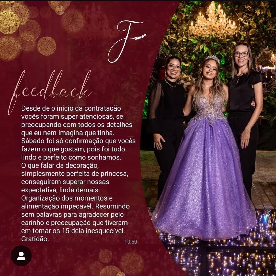 feed back de 15 anos 1
